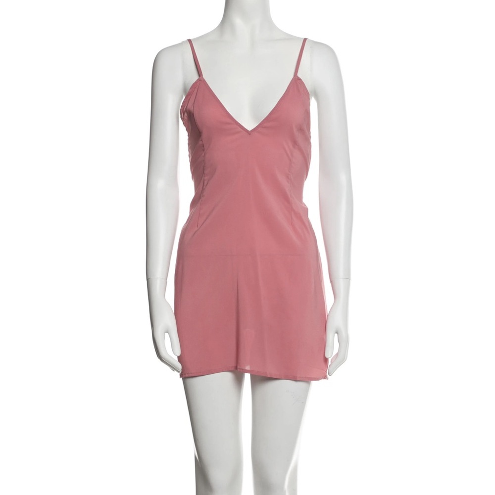 For Love & Lemons Pink Mini Dress